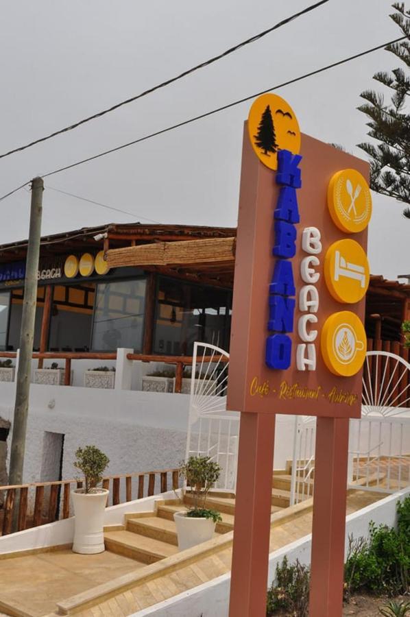 Kabano Beach Auberge Cafe Restaurant Moulay Bousselham Extérieur photo
